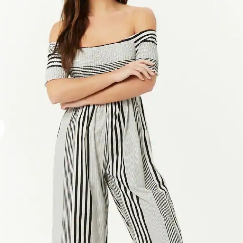 Black and White Jumpsuit